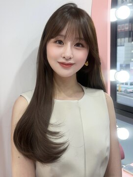 ボタン コロン 表参道 原宿(VOTAN COLON) ロングレイヤー/顔まわりカット/ナチュラル