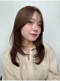 小顔見え × 結んでも盛れる × レイヤー