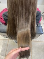 ヘアーガーデン アストレア(HAIR GARDEN ASTRAEA)&nbsp;明るめベージュカラー/髪質改善トリートメント/糟屋郡/須恵町
