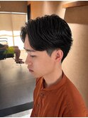 前髪あがるニュアンスパーマ