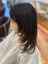 コナ(CONA) 顔周りたっぷりレイヤー入れたロングレイヤー
