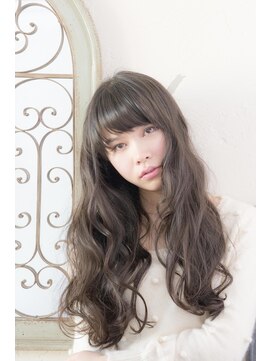 キープへアデザイン(keep hair design) 【keep hair design.】アッシュブラウン×スウィートロング