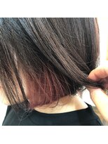 エイト プラット 渋谷2号店(EIGHT plat)&nbsp;【EIGHTplat渋谷】デザインカラー_切りっぱなしボブ