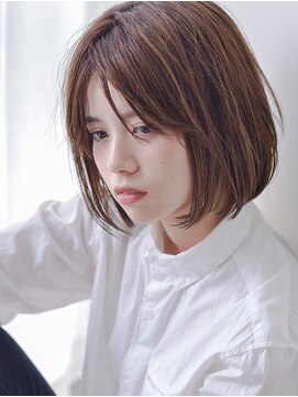 アトリエイトワ(atelier ittowa) くびれヘア/ハイライトカラー/アプリコットオレンジ/美髪/634