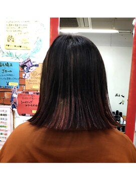 バングスヘアー 谷山店(bangs Hair) 切りっぱなしスタイル