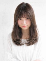 シースルーバング×レイヤースタイル！