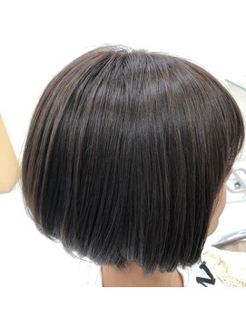 ヘアポジション 田子西店(HAIR Position) 小顔丸みショートボブ