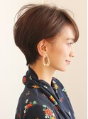大人かわいい/アッシュブラウン/ナチュラルショート