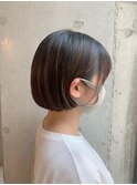 【DaVin中目黒】ミニボブ　シースルーバング　内巻き