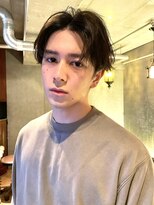【ANDREY shunpei】センターパート ニュアンスヘア