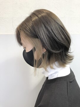 ウィル 江坂店(WiLL) 【WiLL 山口】外ハネショート インナーカラー