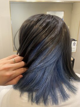 エルモ(ELMO) 塗り分け透けブルー