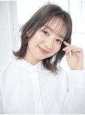 大人可愛い美髪20代30代小顔レイヤーカット１５３