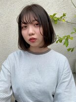 スーリール 姪浜店(Sourire)&nbsp;ナチュラル愛されボブ【sourire 神田】