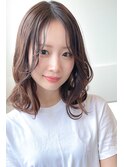 【大人気スタイル】ナチュラルウェーブパーマスタイル