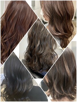 ローム(LOOM) レディース　セミロング～ロング　カラーパート