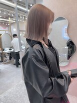 ロンド レア 天神大名店(Lond Le’a) ダブルカラー/インナーカラー/イヤリングカラー/前髪カット/大名