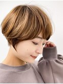 【長谷川】ふわっとマッシュショートヘア