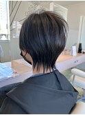 マッシュウルフショートスタイル
