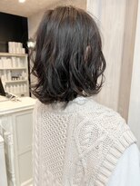 キャアリー(Caary)&nbsp;福山市美容室Caary人気20代ゆるふわクシュっとナチュラルパーマ