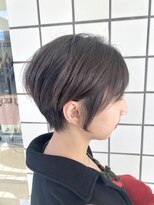 ヌーベルバレ(Nouvelle Vallee)&nbsp;ショートボブ/グレージュカラー/イメチェン/似合わせカット