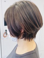 グランデュール 静岡インター通り店(GRANDEUR)&nbsp;ショートボブグレージュカラー