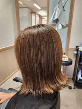 ゴウトゥデイ 名古屋店(GO TODAY) 外はねミディアムボブ