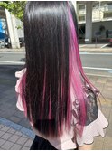 【Aizu 蒲原】Pink インナーカラー