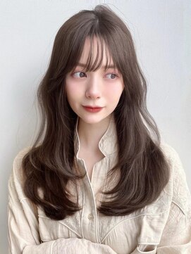 ユーフォリア 池袋東口駅前店(Euphoria) 韓国風/艶カラー/ザクザクレイヤー/大人可愛い/顔まわり