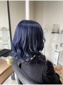 #黒髪#ボブルフ#ネビージュ#小顔#ワンレン