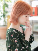 カバーヘア ブリス 上尾西口店(COVER HAIR bliss) ■ハイトーンカラー外国人風ボブウルフ301-2上尾10代20代30代