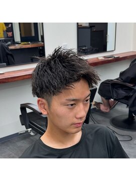 ランディ(RANDY) メンズ ツイストパーマ ジェットモヒカン 【RANDY 柏】