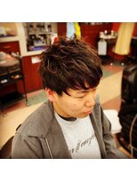 アポロカットステージ 相模大野店&nbsp;アップバング/ツーブロックマッシュ<理容室>[メンズ/相模大野]