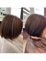 アメリ(Ameri)&nbsp;-Ameri-藤川☆ショートボブ【浜町/ショート/ボブ/髪質改善】