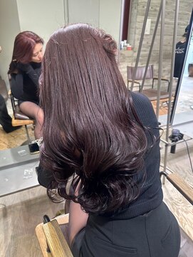 ヲタク(wotaku.) ピンクラベンダーラベンダーブラウン透明感カラー暖色カラー艶髪