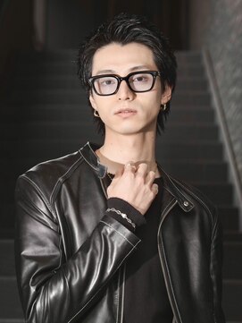 エムスラッシュ センター南(M.SLASH) スパイキーショート/ニュアンスパーマ/刈り上げ/黒髪/センター南