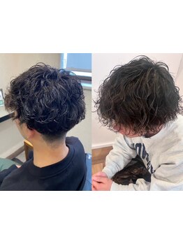 《男性大歓迎☆》パーマで動きを出してオシャレ感UP！ビジネスシーンでも活躍*[水戸/水戸駅/学割U24]