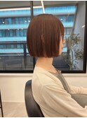 【ミニボブ】ナチュラルボブ/ストレートボブ/ショートボブ
