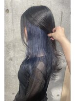 カリーナコークス 原宿 渋谷(Carina COKETH)&nbsp;涼しげなブルーインナーカラー