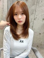 ハローバイシー 仙台(Hello by Sea)&nbsp;ミニウルフ×アプリコットオレンジ[美髪/韓国]