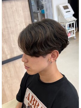 エッジ(EDGE) 大分メンズ毛流れニュアンスフェザーノーマルパーマショート