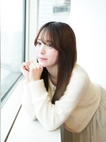 ルフュージュ バイ プロデュース 相模大野店(Refuge by Produce)&nbsp;シースルーバング/ストレートロング