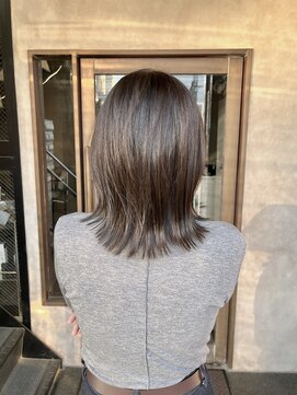 エラ(ere) 透明感カラー マロンベージュ ラベンダーベージュ 艶髪カラー