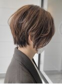 50代60代◎白髪染め上品グレージュレイヤー秋カラー