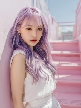 グラッジ 池袋(GLADGE) パープルカラー/ホワイトパープル