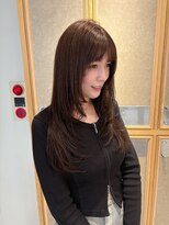 ヘアサロン ガリカ 表参道(hair salon Gallica)&nbsp;【風香】ハイレイヤー×ブラウンカラー