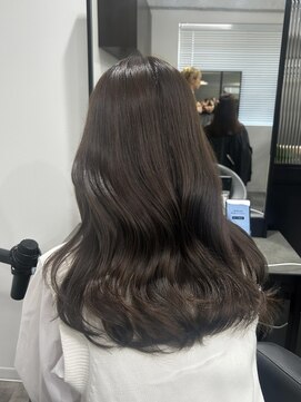 アイズ 横浜(IS) 【RIKA】チョコレートグレージュ/ブリーチなしダブルカラー