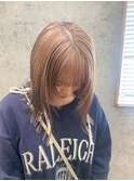艶髪ボブ×ダブルカラー[20代/30代/髪質改善/横浜] 