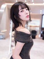 ハバナ 渋谷(HAVANA)&nbsp;顔まわりレイヤー／小顔／大人かわいい／ダークブラウン／