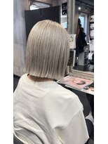 ヘア フラッグ 西葛西店(hair flag)&nbsp;透明感たっぷりのホワイトグレージュ